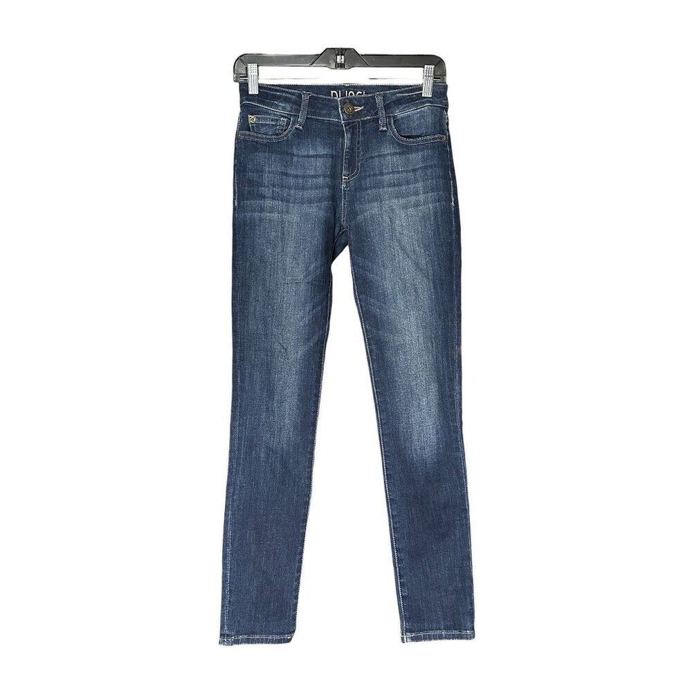 DL1961 Margaux Skinny Jeans 25x28 Instasculpt Stretch Blue Womens